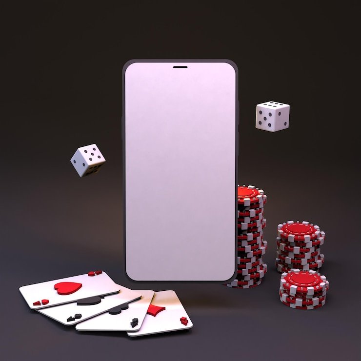 Casino Hold'em table layout showing player position, dealer position, and community card area